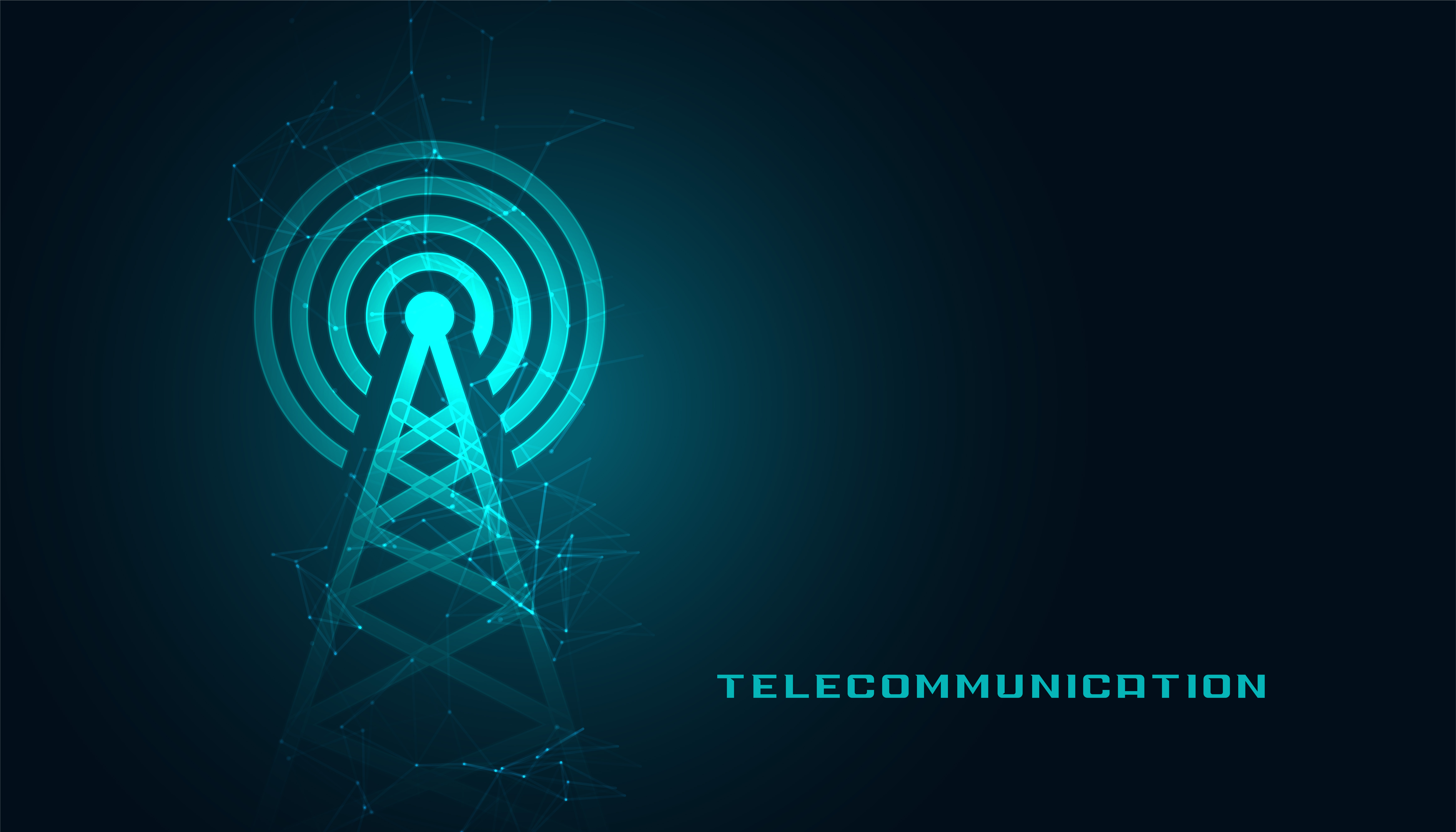 Telecommunication tower visual